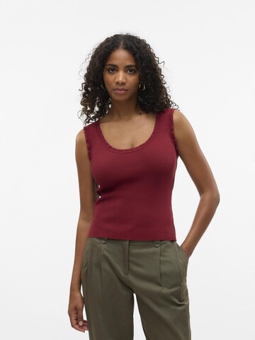 VERO MODA Trui 'VMWONDER' in Rood: voorkant