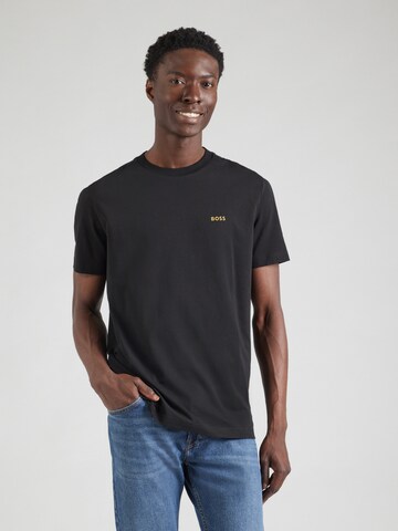 BOSS T-shirt i svart: framsida