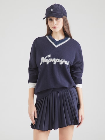 Pullover 'D-MALEZ' di NAPAPIJRI in blu: frontale