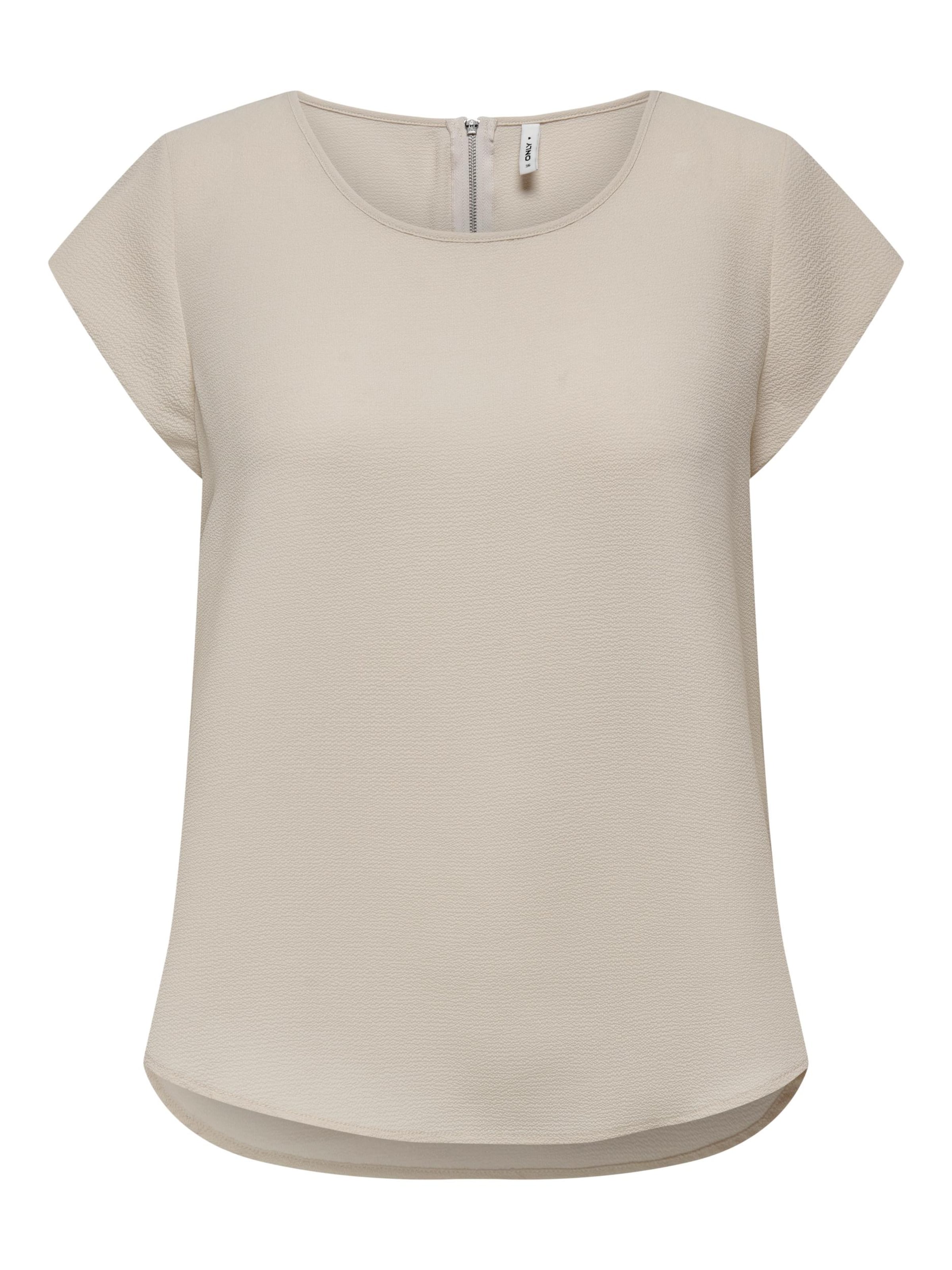 ONLY Bluse 'ONLVic' i beige: forside
