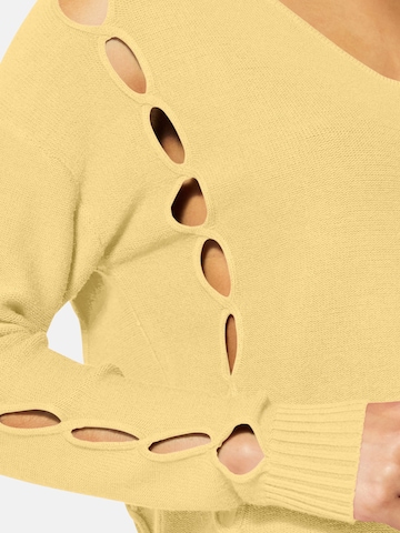 MADELEINE Trui in Geel