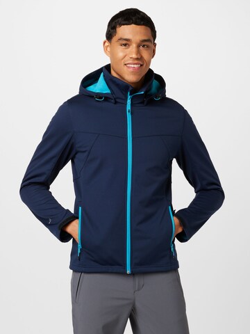 Veste outdoor ICEPEAK en bleu : devant