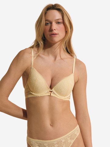 Push-up Reggiseno 'Aura' di ETAM in giallo: frontale