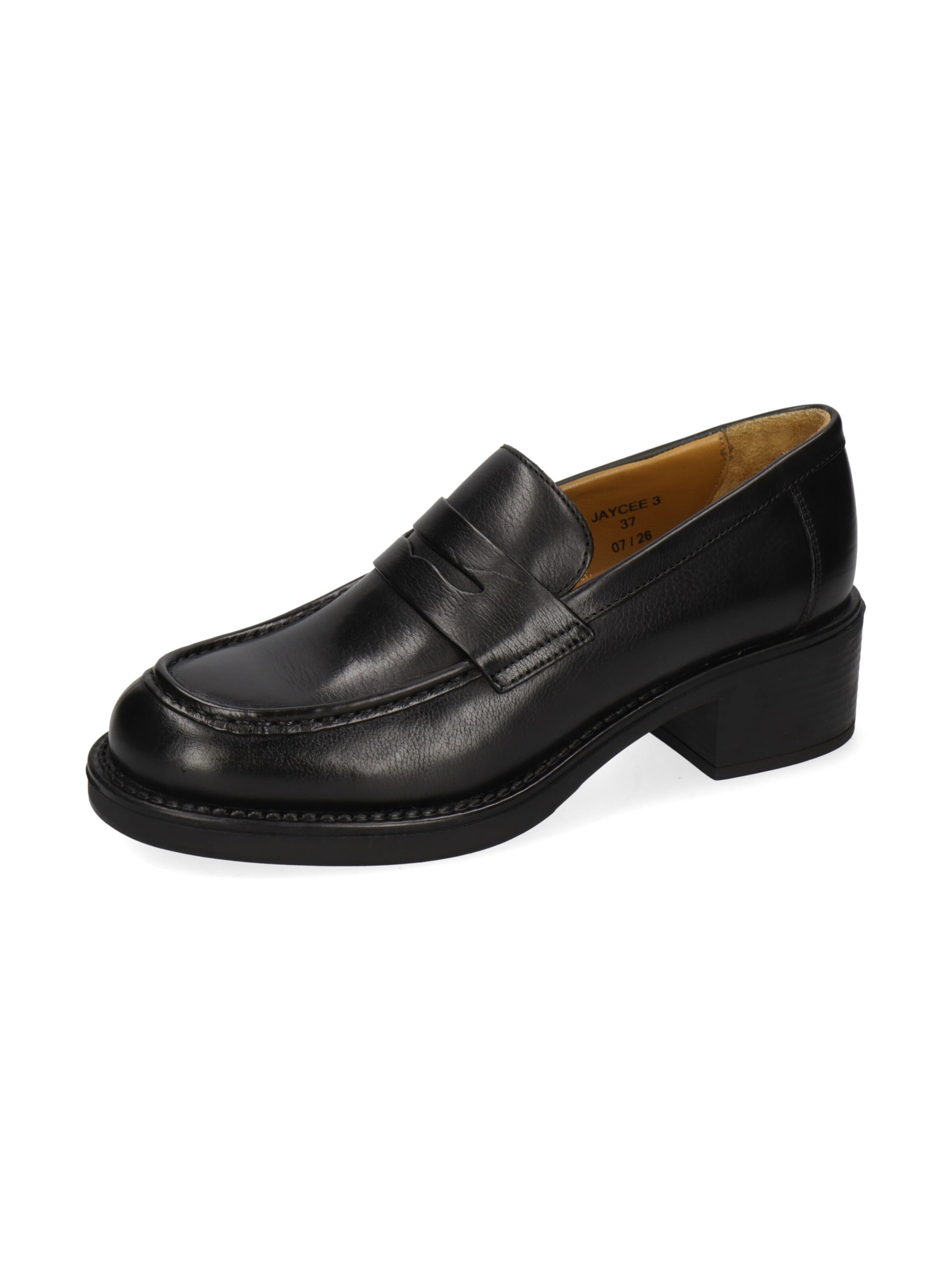 MELVIN & HAMILTON Moccasins 'Jaycee 3' in Black: front