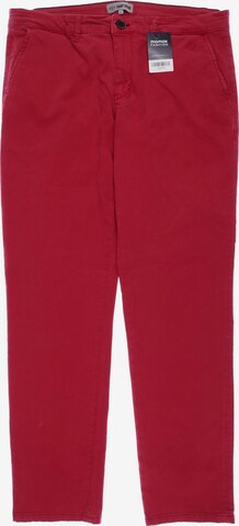 CAMP DAVID Pants in 34 in Red: front