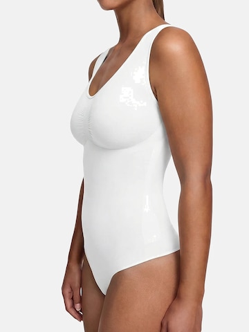 Body modelant 'Tank Bodysuit Sculpting Shapewear mit Slip' cfab (formerly creamy fabrics) en blanc