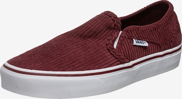VANS Slip-Ons 'Asher' in Red: front