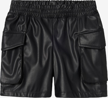 juoda NAME IT Standartinis Kelnės 'NKFSIANINA': priekis