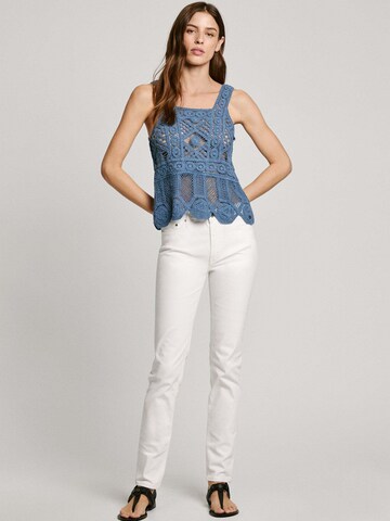 Pepe Jeans Knitted top 'Olive' in Blue