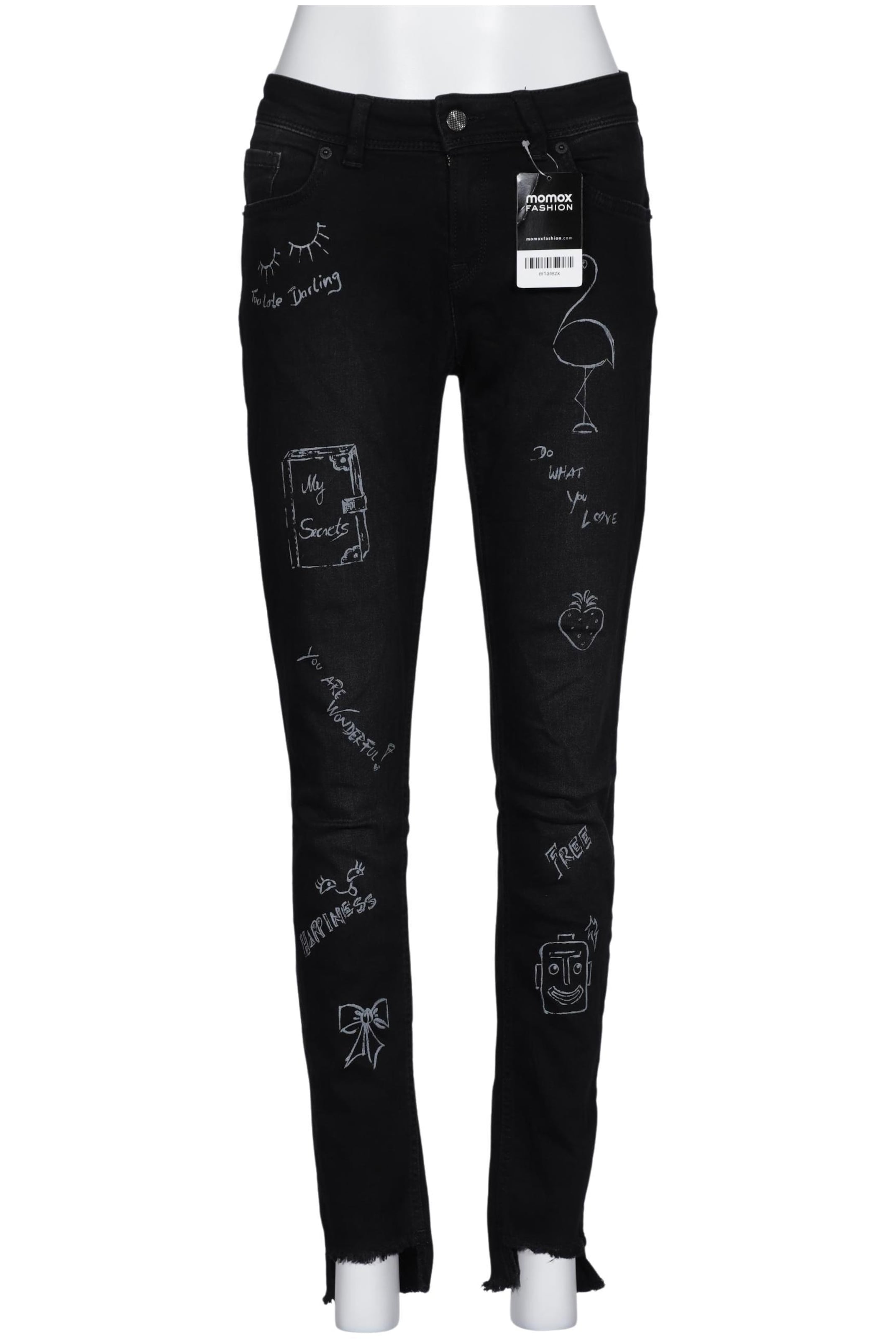 Raffaello Rossi Jeans 29 in Schwarz: Vorderseite