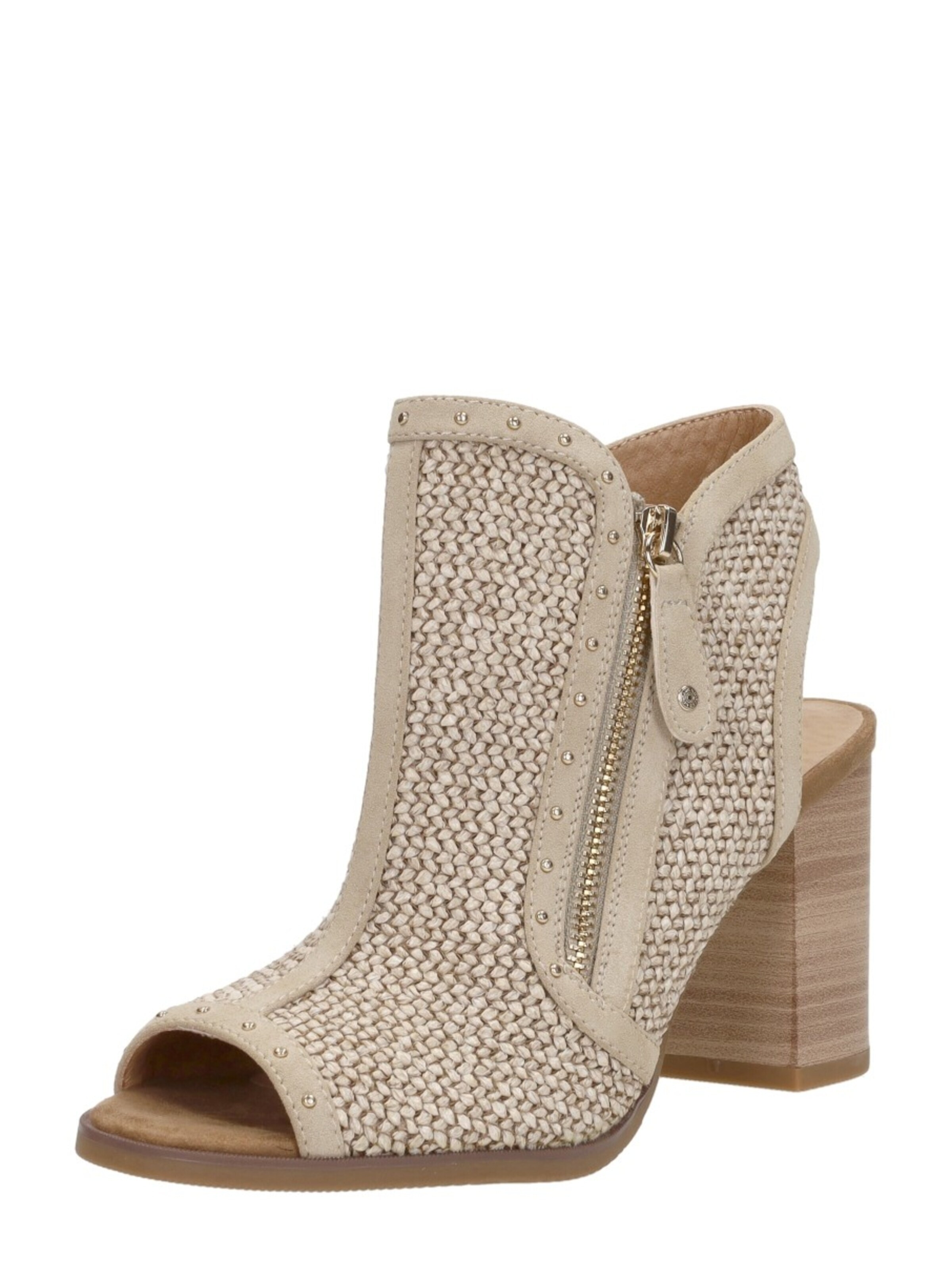 MUSTANG Sandale 'Sandalen Hak'‌‌‌‌ in Beige