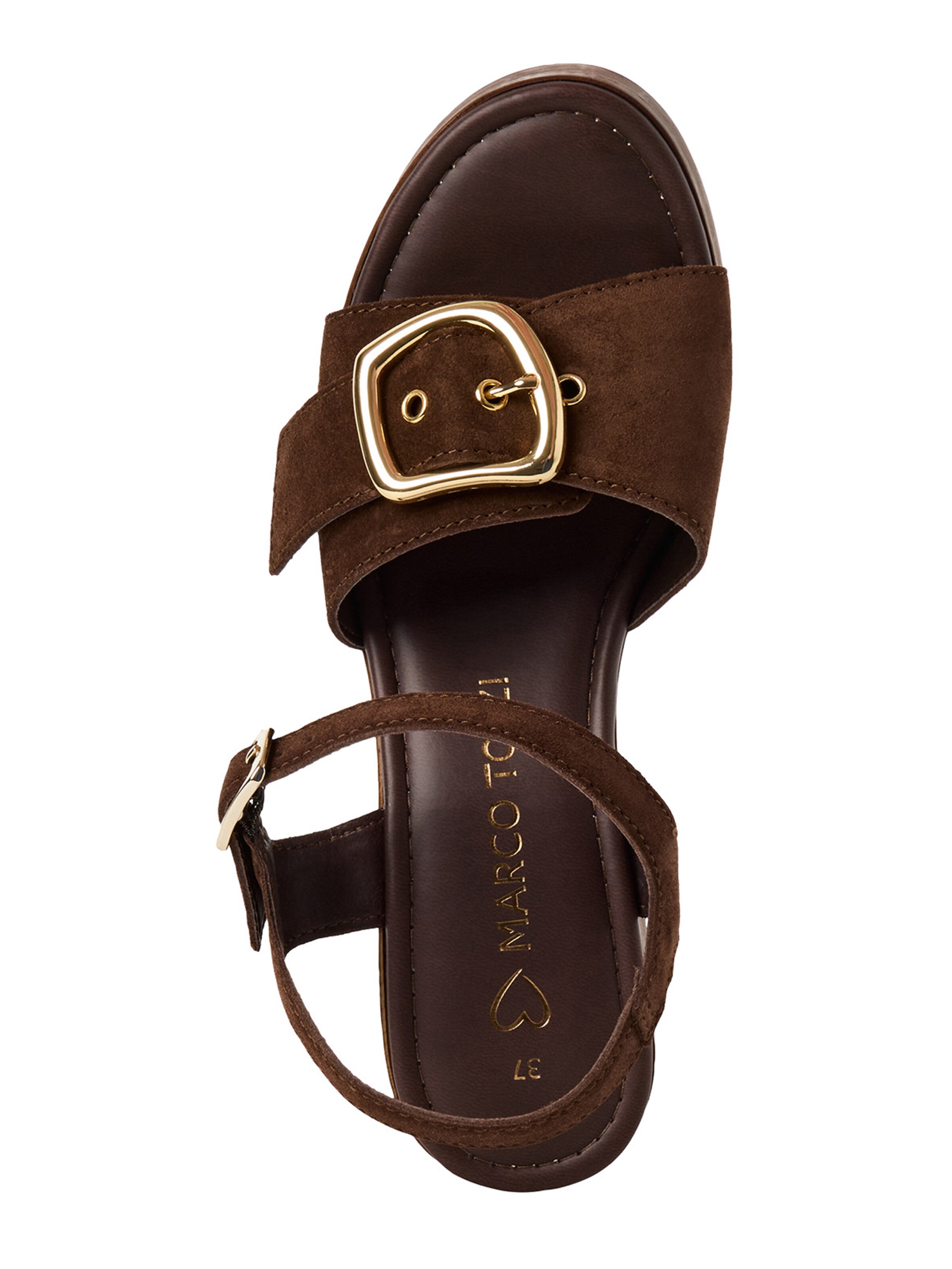 MARCO TOZZI Sandals in Brown