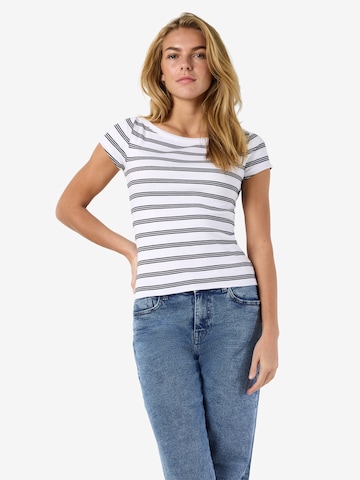 Noisy may Póló 'NMMAYA' - fehér: elől