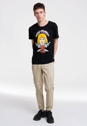 LOGOSHIRT Shirt 'He-Man - Face' in Gemengde kleuren