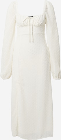 Gina Tricot Dress in White: front