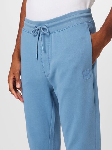 Tapered Pantaloni 'Sestart' di BOSS in blu