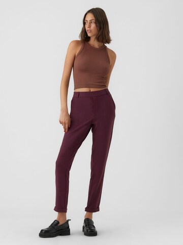 VERO MODA Regular Chino 'VMMAYA' in Rood