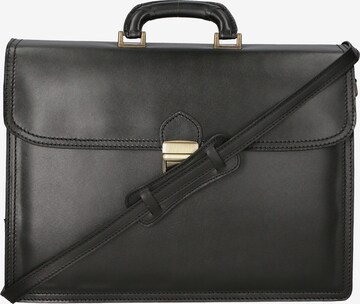 Gave Lux Document Bag in Black: front