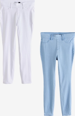 Next Skinny Farkkuleggingsit värissä sininen: etupuoli