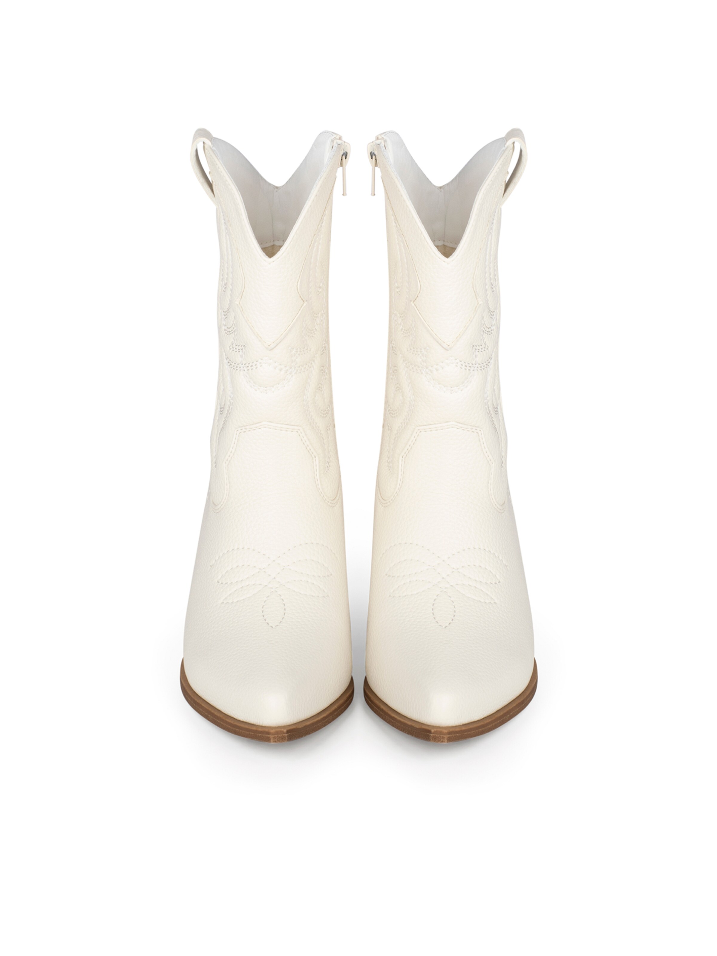 Bottes de cowboy 'JUUL' POSH by Poelman en blanc