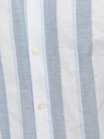 JACK & JONES Comfort fit Button Up Shirt 'Summer' in Blue