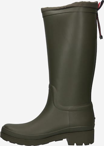 TOMMY HILFIGER - Botas de borracha em verde