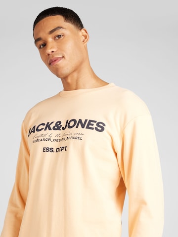 Sweat-shirt 'GALE' JACK & JONES en orange