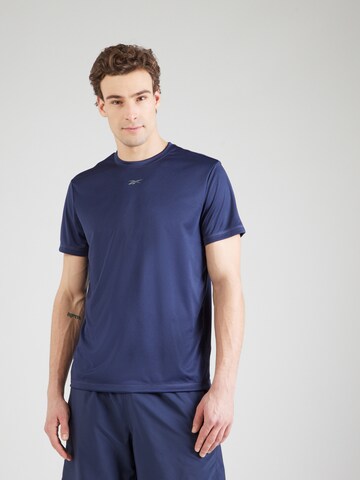 Maglia funzionale 'ID TRAIN' di Reebok in blu: frontale