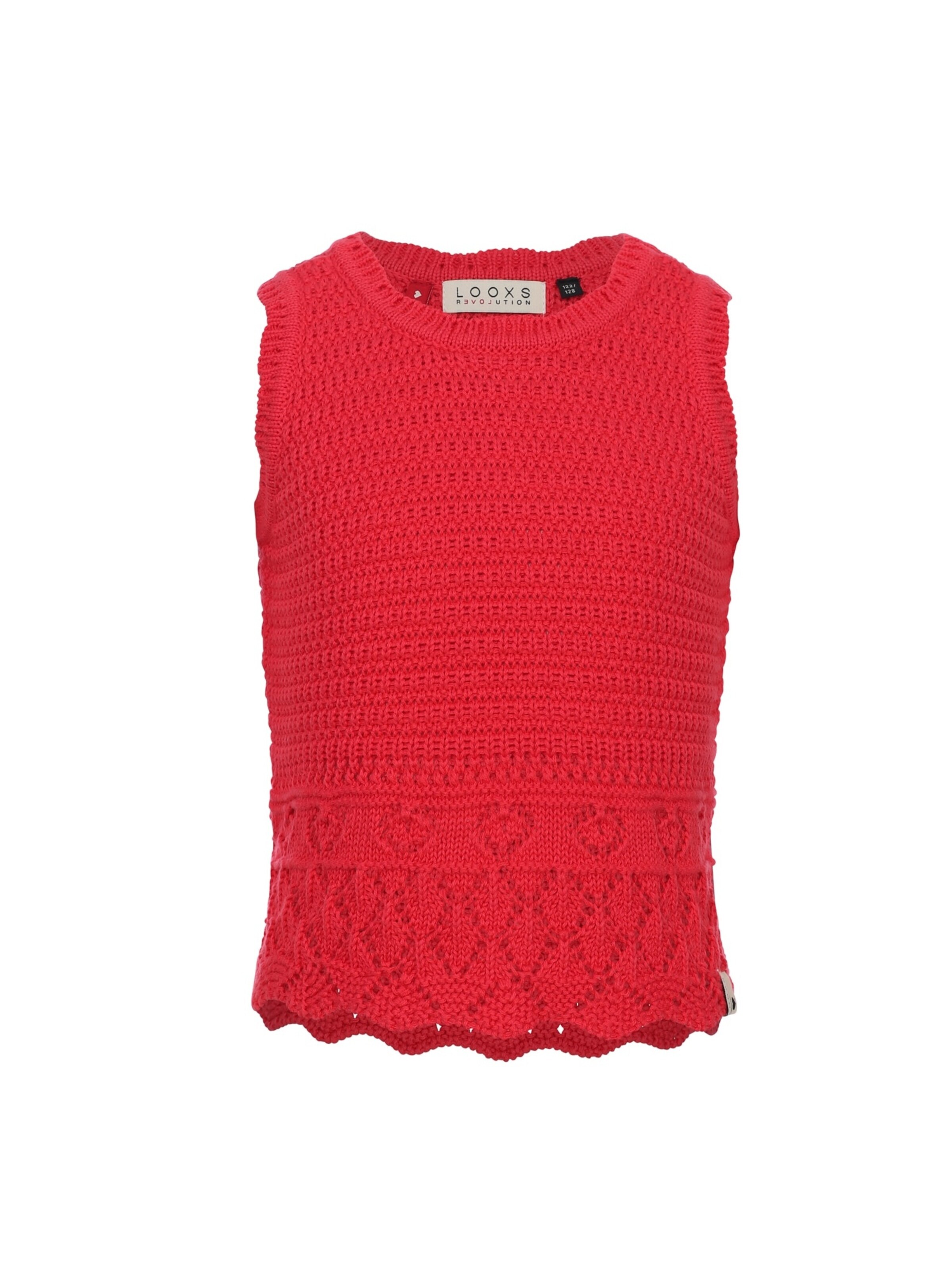 Looxs Revolution Top in Rood: voorkant