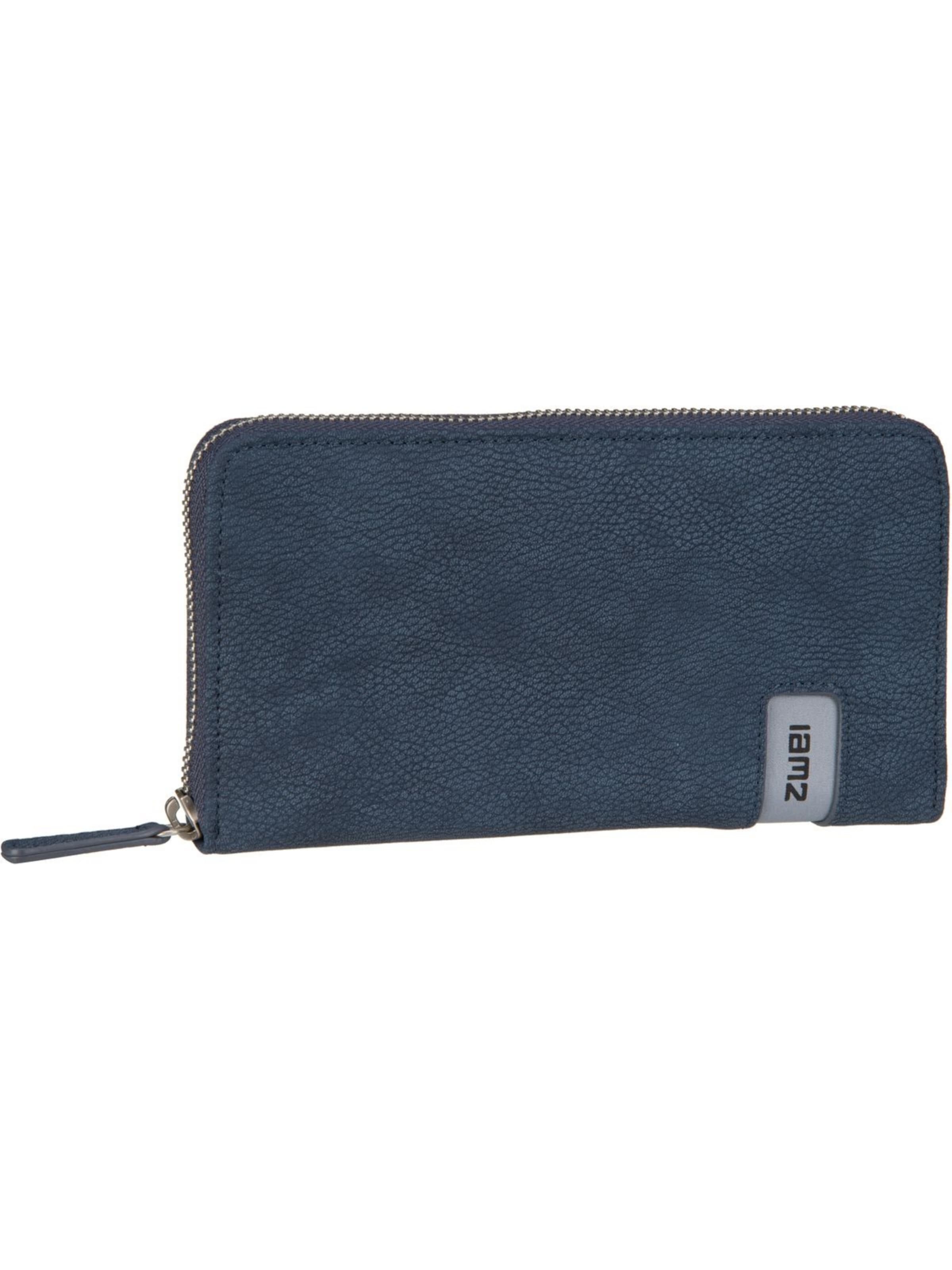 ZWEI Portemonnaie 'Mademoiselle' in Blau: Vorderseite
