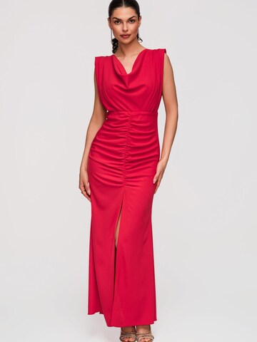 Ombre Avondjurk in Rood