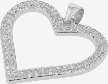 Akzent Pendant '"Yeona" aus 925 Sterlingsilber, rhodiniert, langlebig' in Silver: front
