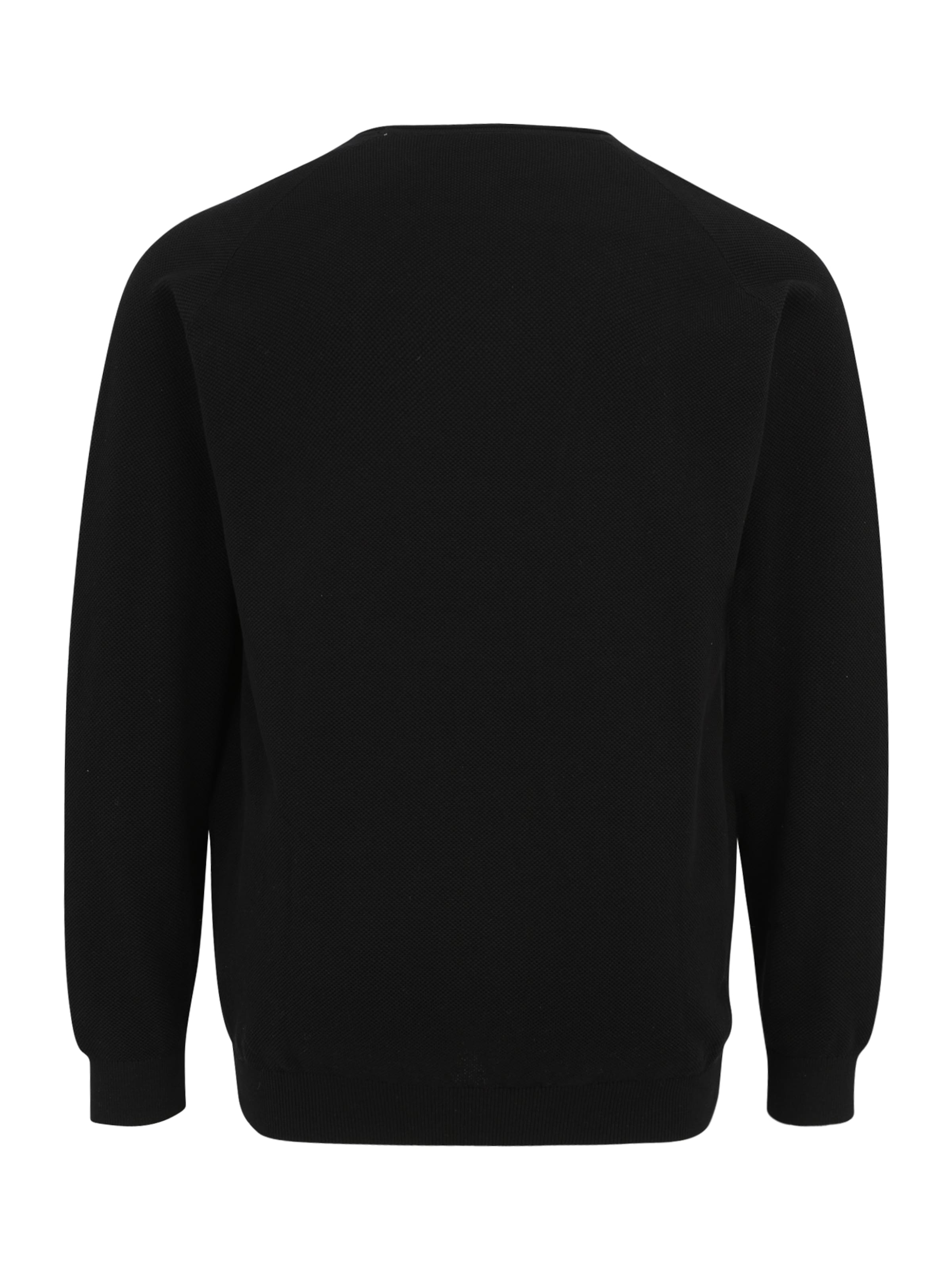 Jack & Jones Plus - Pullover 'JJEHILL' em preto
