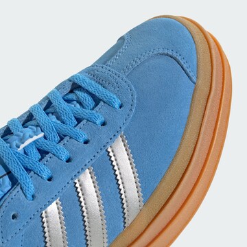 Baskets basses 'Gazelle Bold' ADIDAS ORIGINALS en bleu