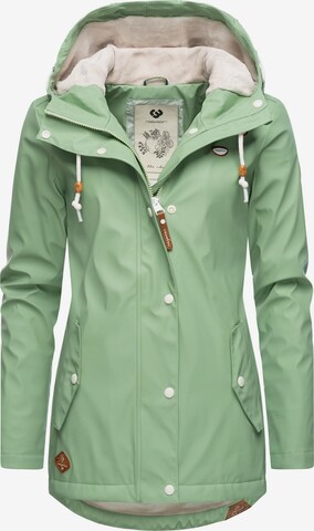 Ragwear Performance Jacket 'Marge' in Green: front