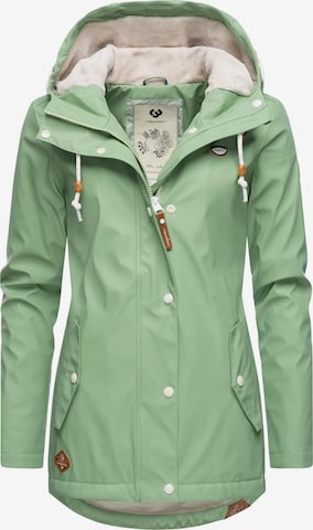 Ragwear Performance Jacket 'Marge' in Green: front