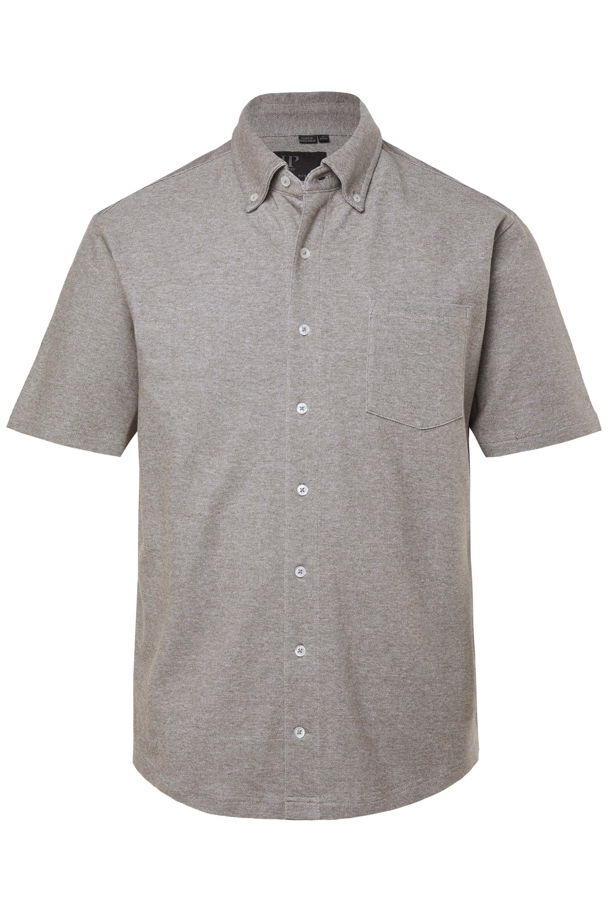 JP1880 Regular fit Button Up Shirt in Grey: front