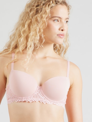 NATURANA T-shirt Behå i rosa: framsida