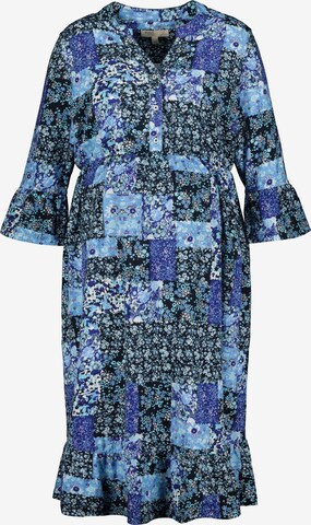 Ulla Popken Dress in Blue: front