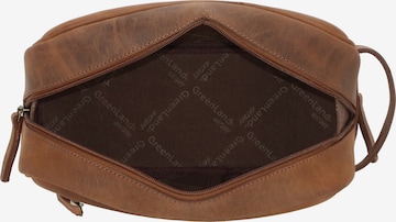 Greenland Nature Toiletry Bag in Brown