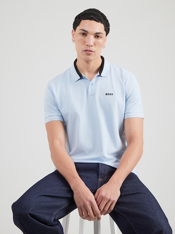 BOSS Majica 'Member' | modra barva: sprednja stran