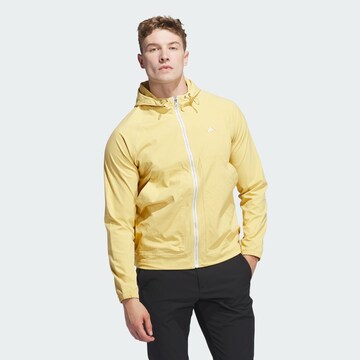 ADIDAS PERFORMANCE Sports jacket 'Go-to Utility' in Yellow: front
