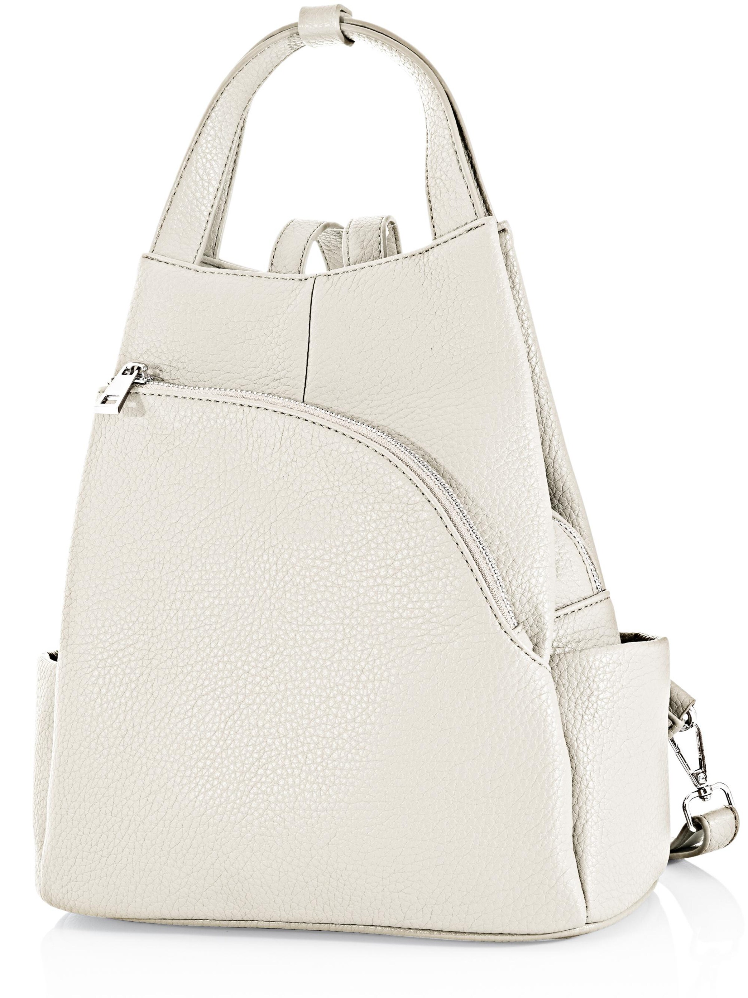 COLLEZIONE ALESSANDRO Backpack 'München' in Beige: front