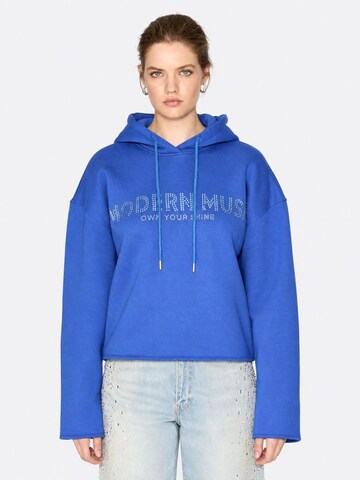 Sweat-shirt 'Kapuzenpullover' Ethiquet en bleu