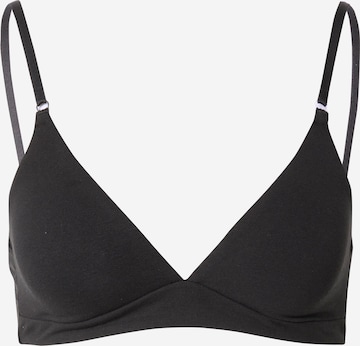 Lindex Triangle Bra 'Carin' in Black: front