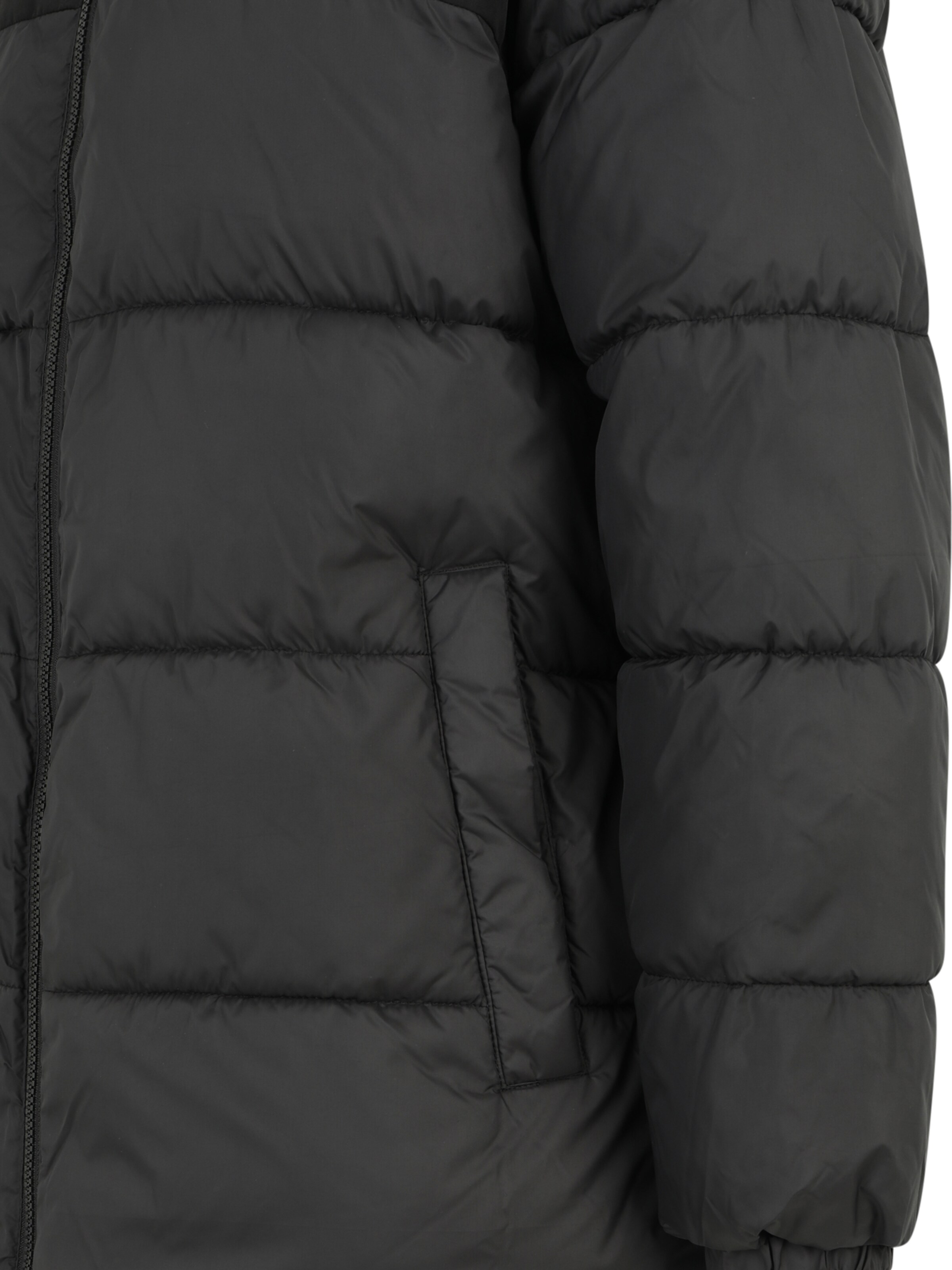 Jack & Jones Plus Overgangsjakke 'JJMoon' i sort