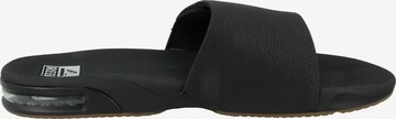 REEF Beach & Pool Shoes 'Fanning' in Black