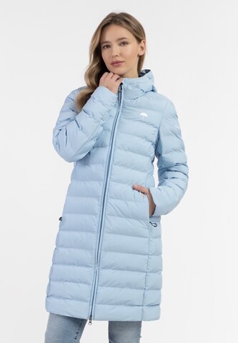 Manteau fonctionnel Schmuddelwedda en bleu : devant