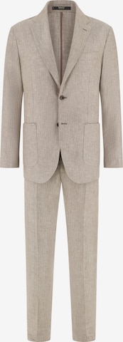Regular Costume Boggi Milano en beige : devant