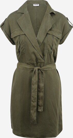 Noisy May (Petite) Blusenkleid 'VERA' in oliv, Produktansicht